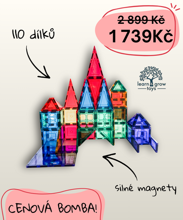 Nejlevnější hlídání dětí? Magnetické stavění.