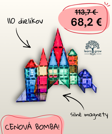 Najlacnejšie opatrovanie detí? Magnetické stavebnice.