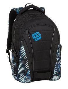 Bagmaster BAG 9 F studentský batoh - světle modrý