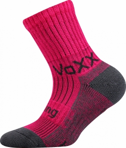 Detské ponožky VoXX Bomberik tmavo ružová