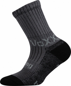 Detské ponožky VoXX Bomberik tmavo sivá