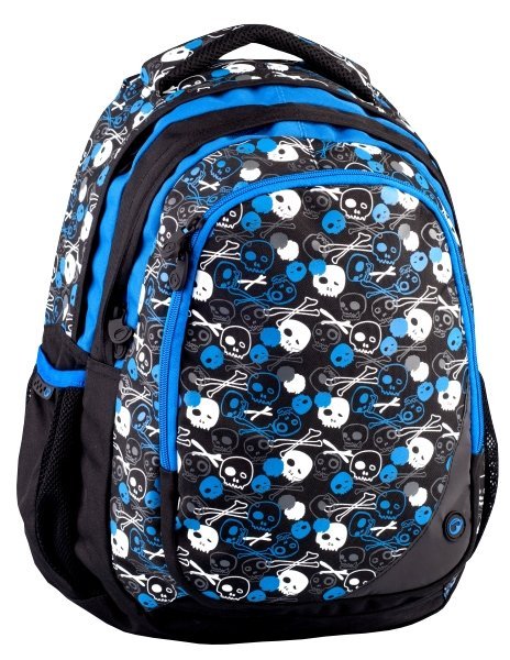 Školní batoh pro kluky SKULL 0114 B