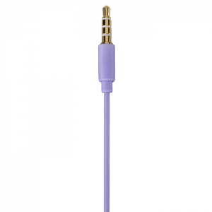 Thomson sluchátka s mikrofonem EAR3008 Piccolino, mini špunty, fialová 132636