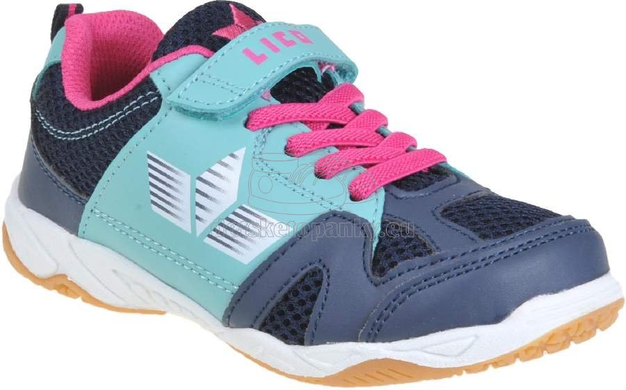 Detské tenisky LICO 360752 marine/turkis/pink