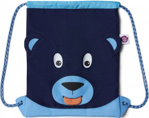 Detský batôžtek Affenzahn Kids Sportsbag Bear - blue