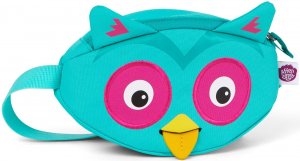 Dětská ledvinka Affenzahn Hip-Bag - Olivia Owl - turquoise