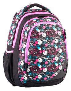 Školní batoh pro holku SKULL 0114 A