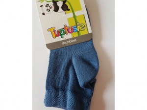 Detské bambusové ponožky TUPTUSIE džínové 949/7/838e