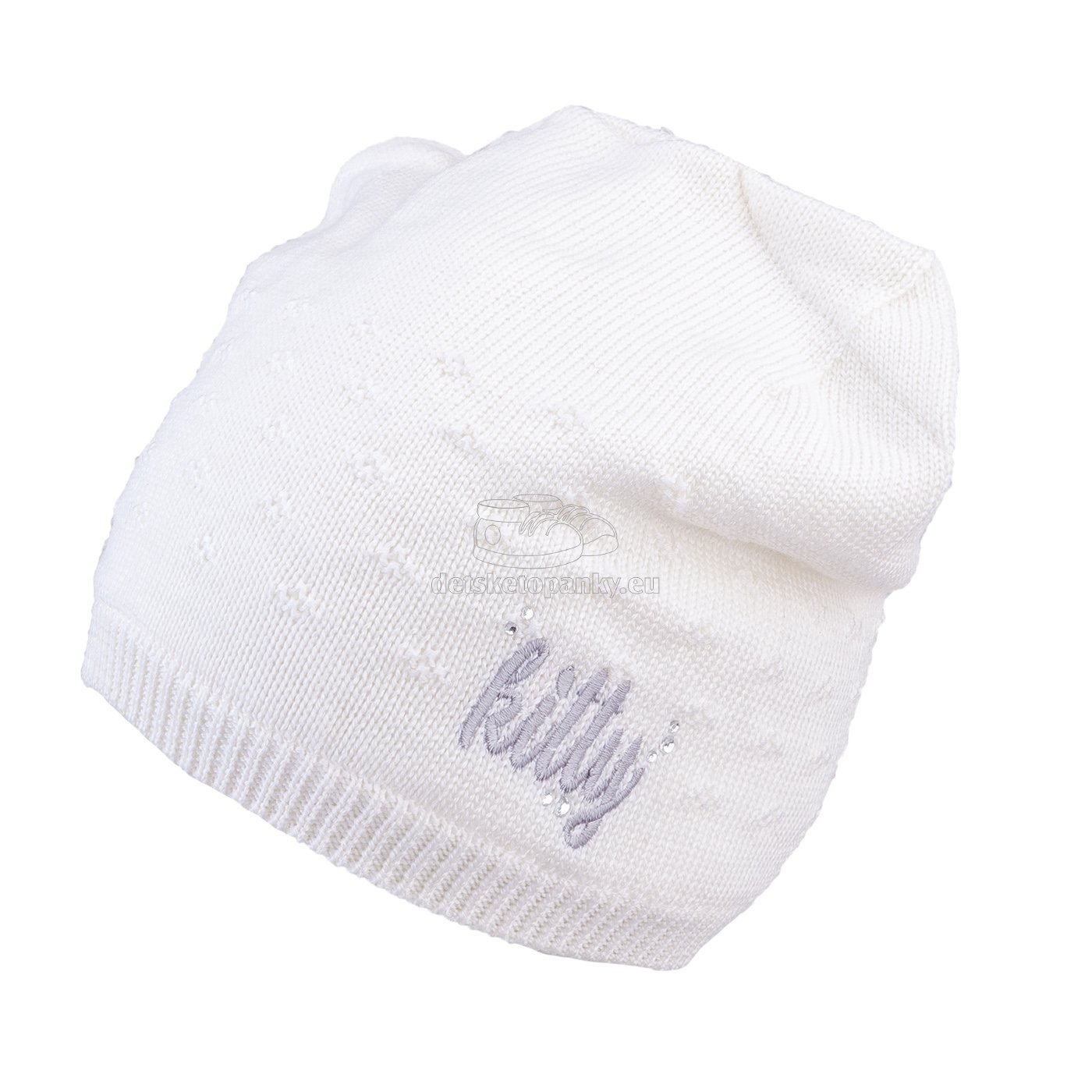 Detská zimná čapica TUTU 3-005142 white