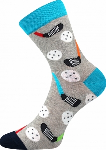 Dětské ponožky Boma 057-21-43 florbal