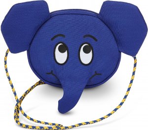 Detská kabelka Affenzahn Kids Wallet Emil Elephant - blue