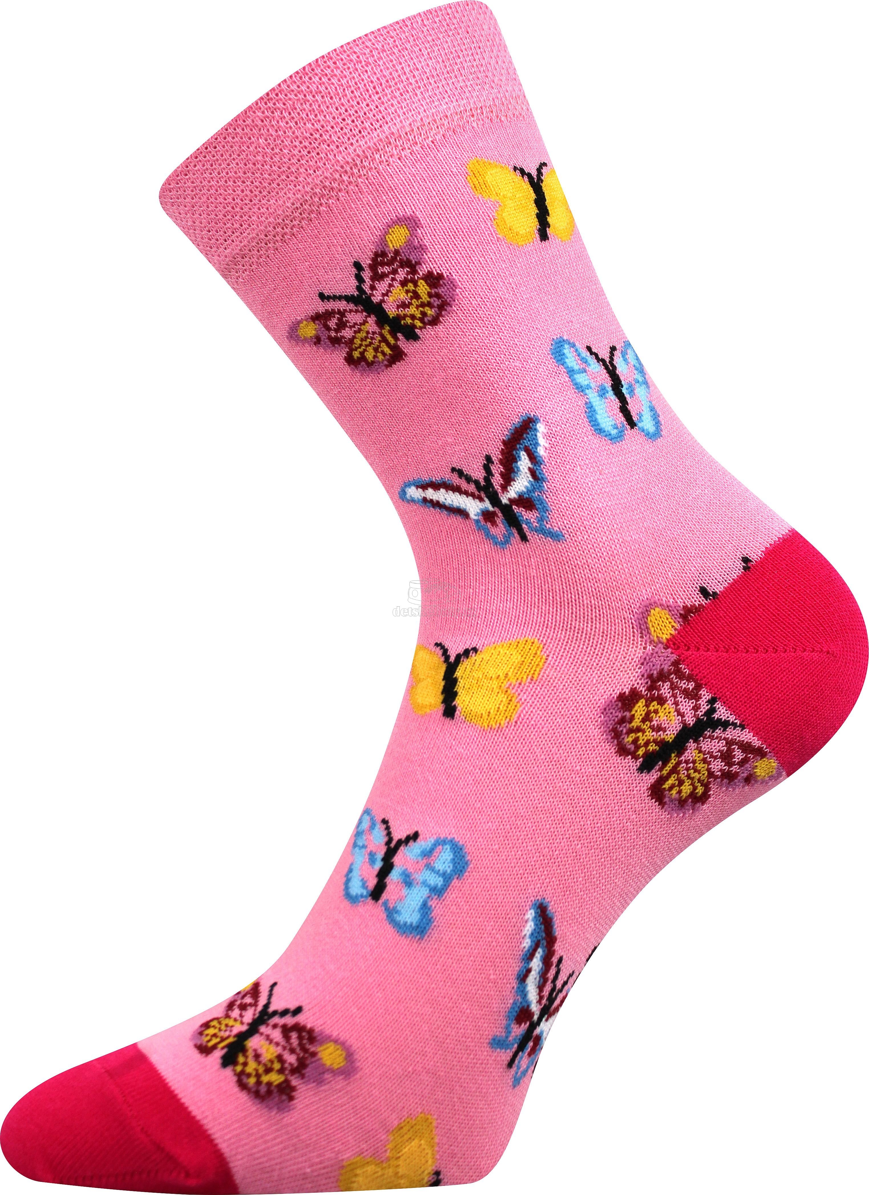 Ponožky Boma 057-21-43 motýli