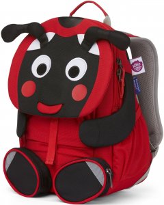 Detský batoh do škôlky Affenzahn Large Friend Ladybird - red