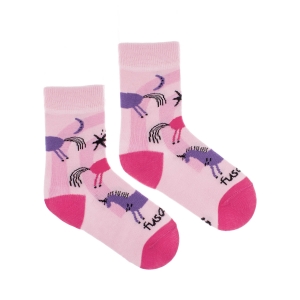 Ponožky Fusakle Jednorožec ružový
