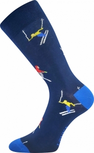 Detské ponožky LONKA Woodoo lyžiari vzor 14