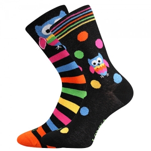Detské ponožky LONKA Doble Sova vzor 11