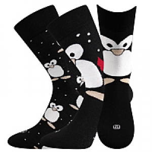 Detské ponožky LONKA Doble Tučniak vzor 10
