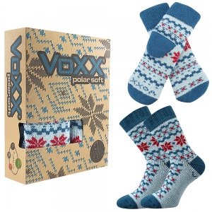 Detské ponožky VoXX Trondelag set azurová