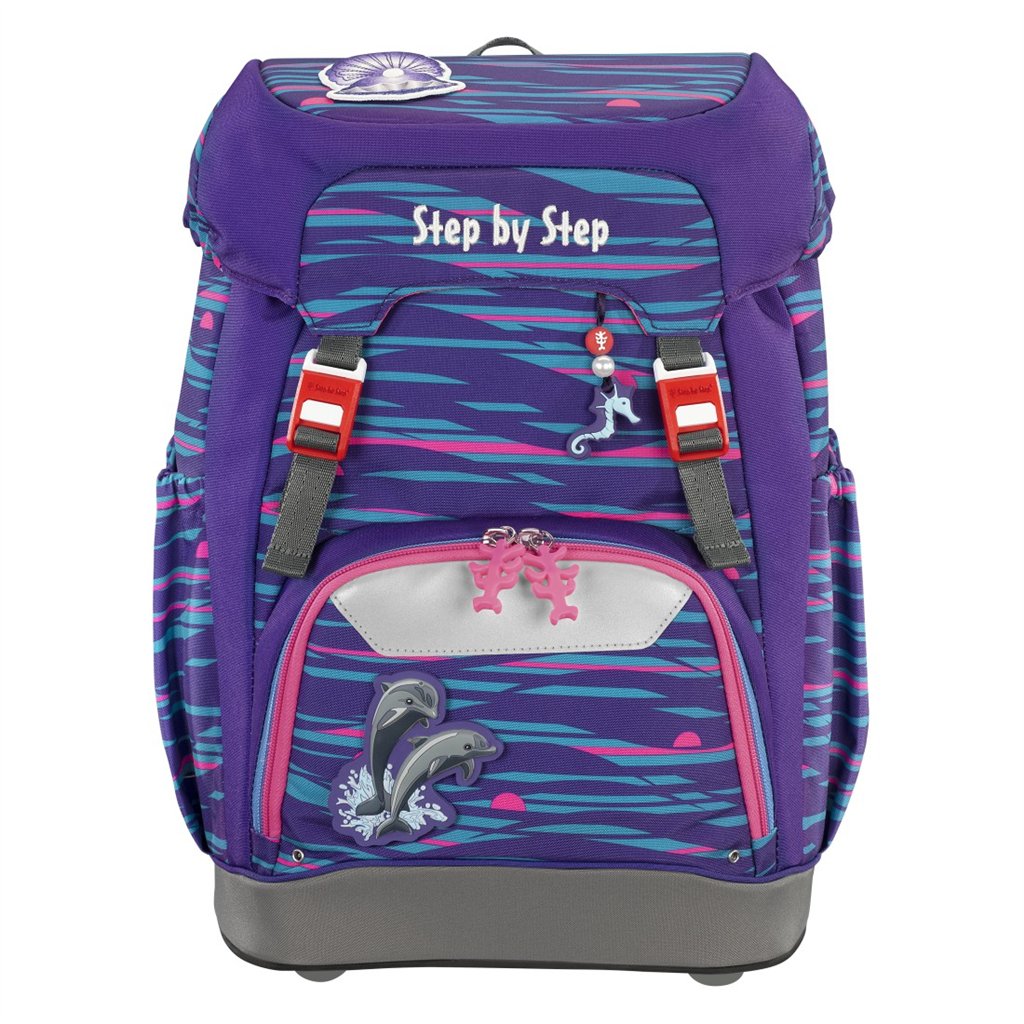 Školský ruksak Step by Step GRADE Delfíny + BONUS Dosky na zošity za 0,05 EUR