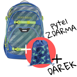 Školní batoh Coocazoo ScaleRale, Wild Stripe, certifikát AGR