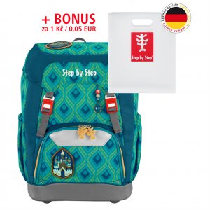 Školský ruksak Step by Step GRADE Zázračný zámok + BONUS Dosky na zošity za 0,05 EUR