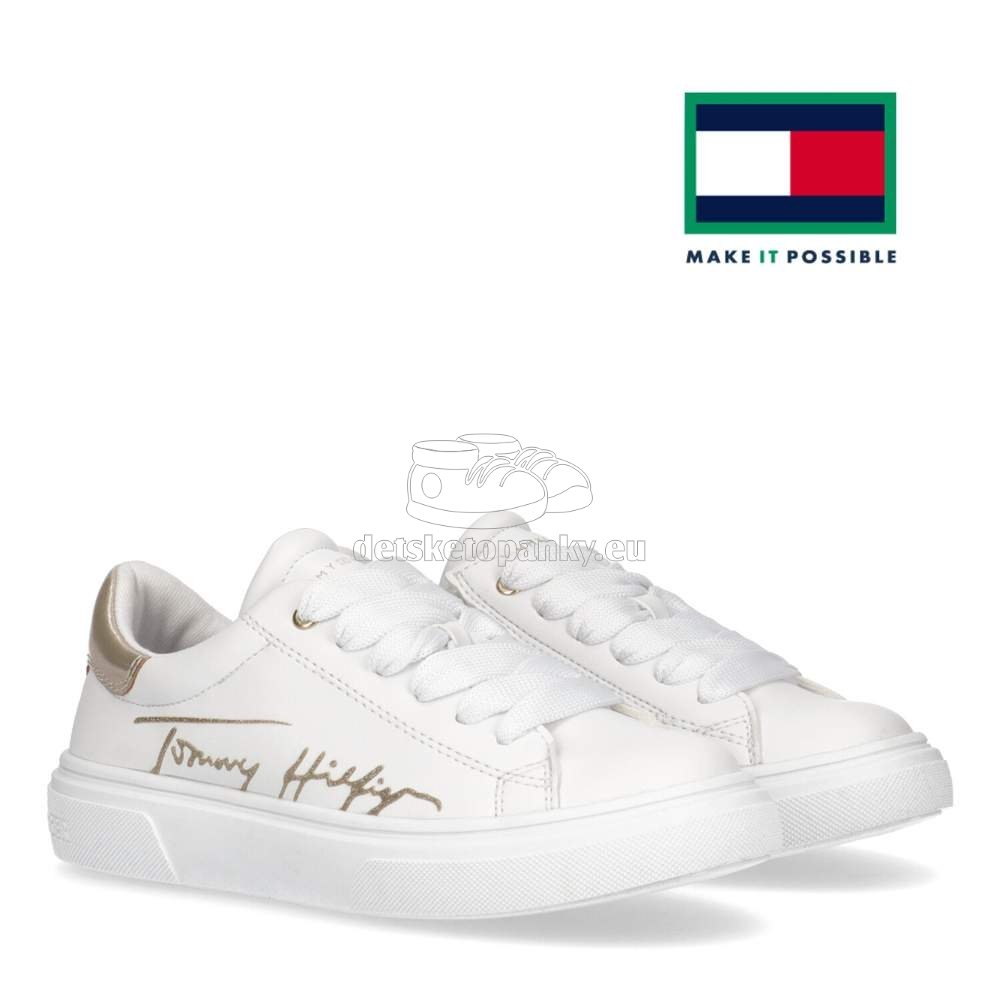 Detské celoročné topánky Tommy Hilfiger T3A4-32151-1375X048