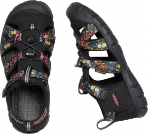Dětské sandály Keen SEACAMP II CNX YOUTH ibis rose/black