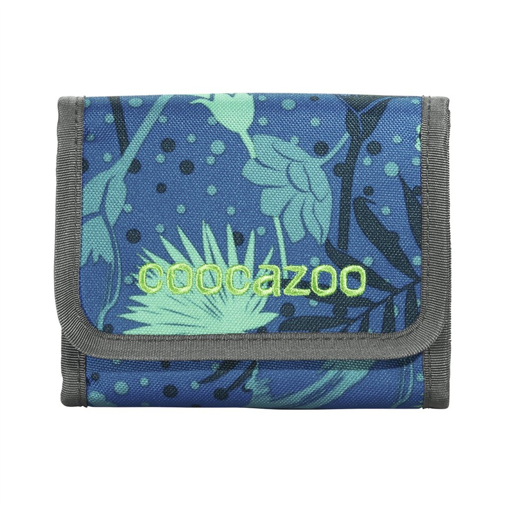 Peňaženka coocazoo CashDash, Tropical Blue