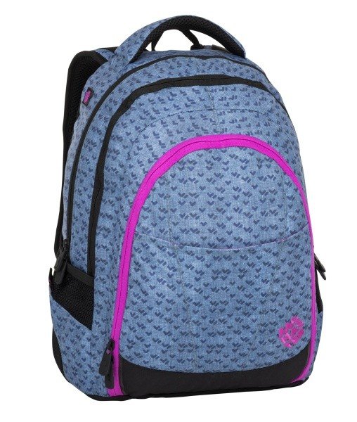 Studentský batoh DIGITAL 8 A - světle modrý