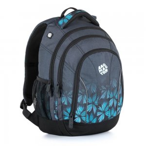 Studentský batoh SUPERNOVA 21 B - tmavě šedo modrý