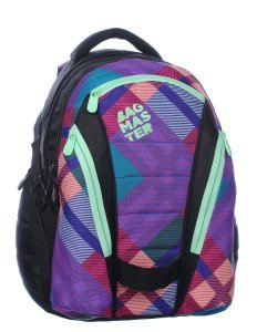 Studentský batoh BAG 0115 A - fialový