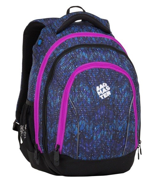 Studentský batoh SUPERNOVA 8 A - modro fialový