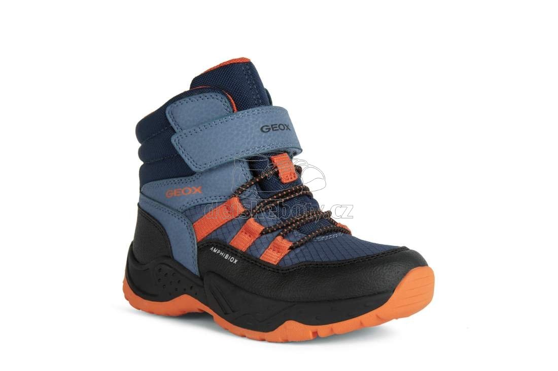 Detské zimné topánky Geox J26FSC 0FUCE C4K2T
