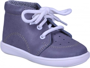 Dětské celoroční boty Boots4U T014 Modro šedá
