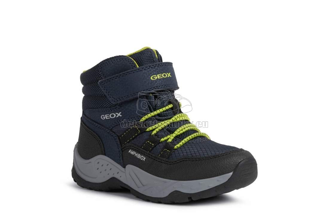 Detské zimné topánky Geox J26FSC 0FUCE C0479