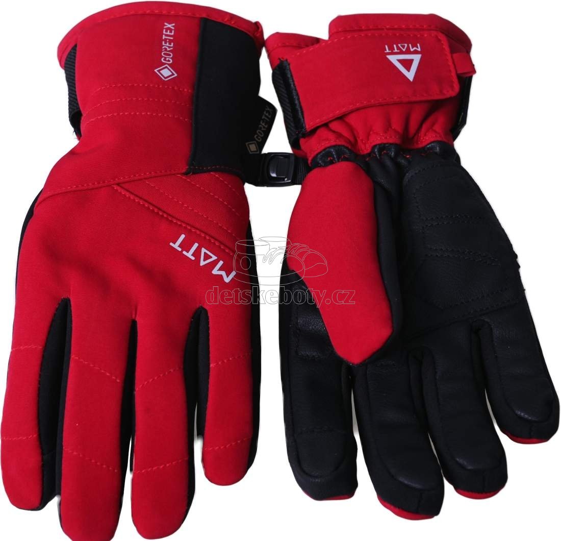 Matt Shasta Junior Gore-Tex Gloves red