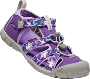 Detské sandále Keen Seacamp II CNX YOUTH camo/tillandsia purple