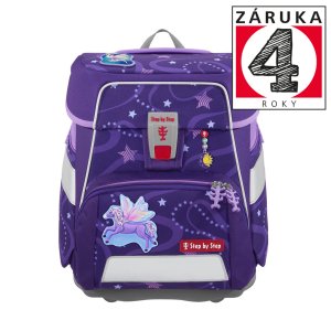 Školní aktovka SPACE pro prvňáčky - 5dílný set, Step by Step Pegas Emily, certifikát AGR