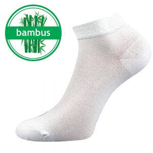Ponožky Lonka Desi bambus biela
