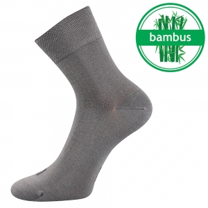 Ponožky Lonka Demi bambus světle šedá 