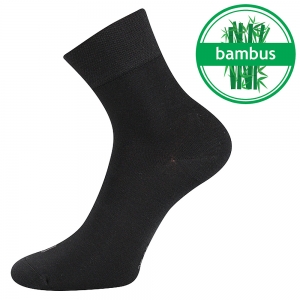 Ponožky Lonka Demi bambus čierna
