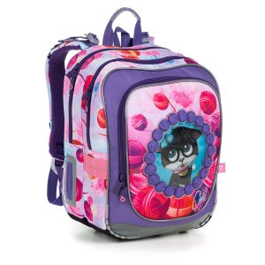 Školský batoh s mačičkami Topgal ENDY 19005 G