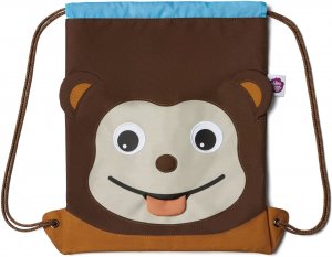 Dětský batůžek Affenzahn Kids Sportsbag Monkey - brown