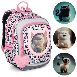 Lehký batoh s koťátky Topgal ENDY 23037