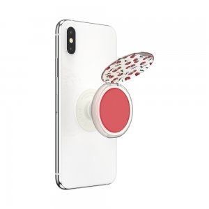 PopSockets Gen.2 PopLips, Sweet Cherry, s balzámem na rty, třešeň