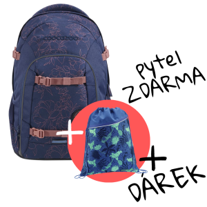 Školní batoh coocazoo JOKER, Sweet Rose, certifikát AGR