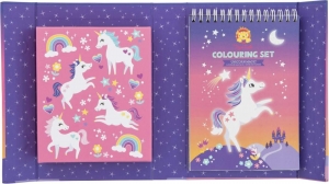 Omalovánky Tiger Tribe Colouring Set - Unicorn Magic