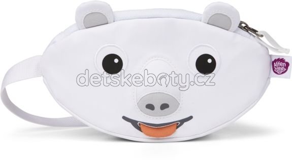 Dětská ledvinka Affenzahn Hipbag Polarbear - white
