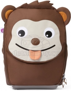 Dětský cestovní kufřík Affenzahn Kids Suitcase Monkey - brown