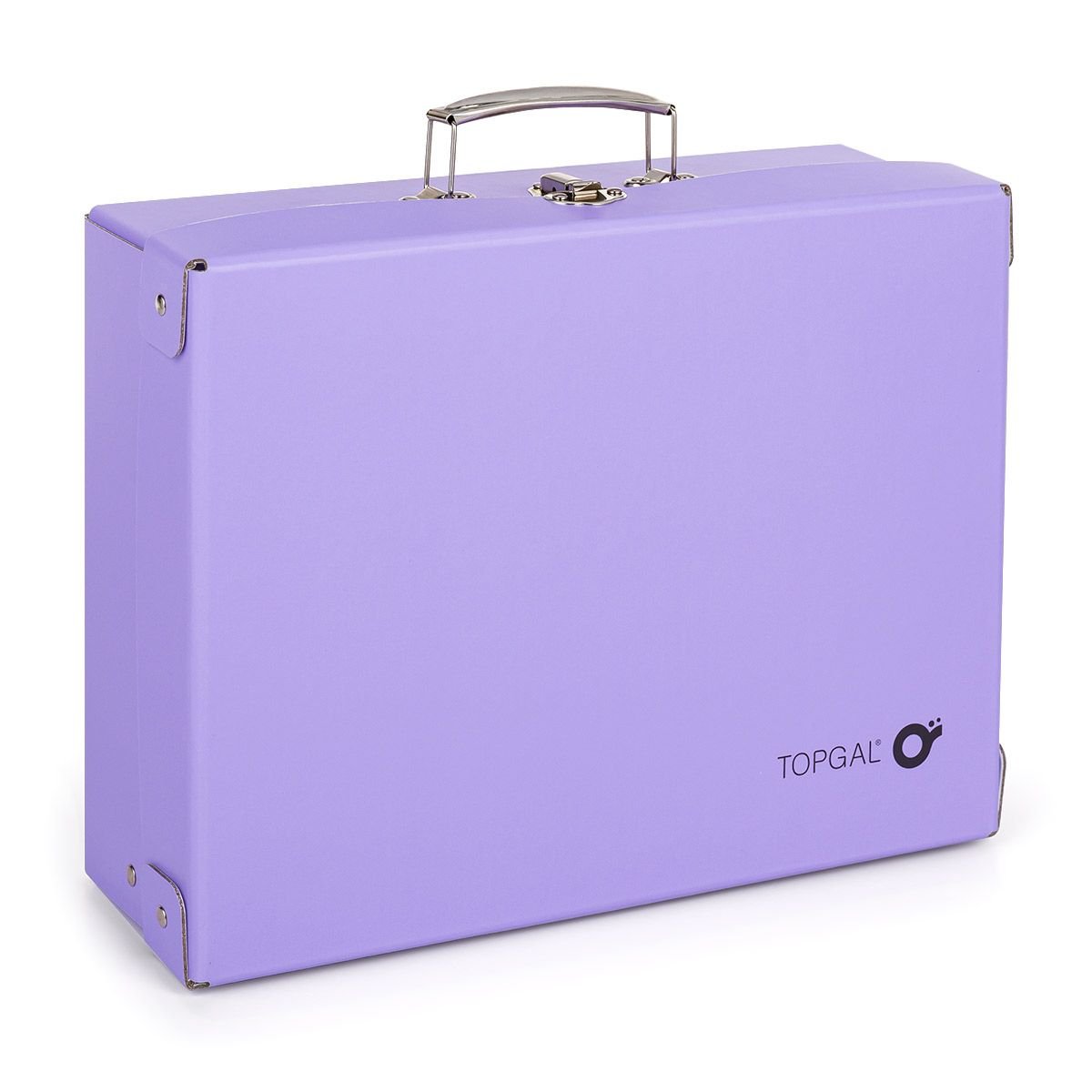 Kufřík na výtvarné potřeby fialový Topgal CASE 24062